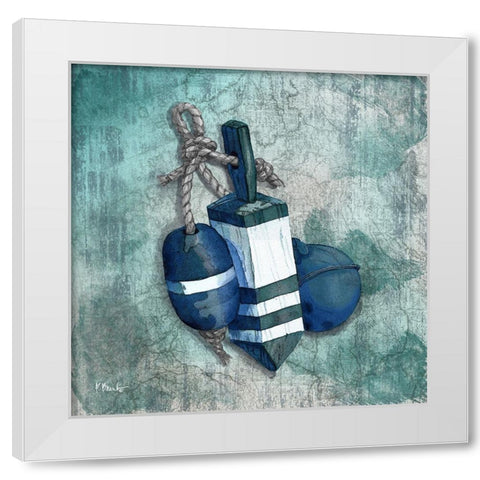 Diving Expedition IX White Modern Wood Framed Art Print by Brent, Paul