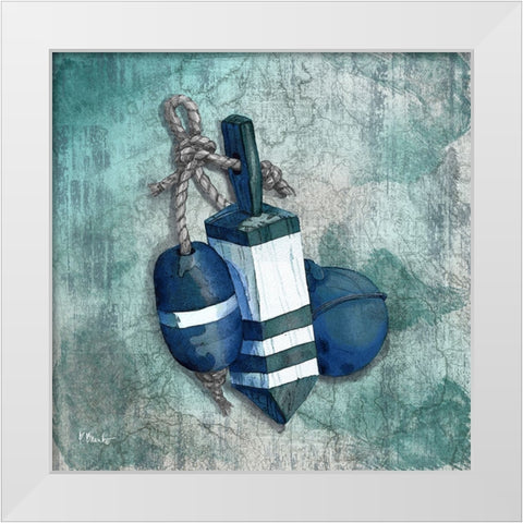 Diving Expedition IX White Modern Wood Framed Art Print by Brent, Paul