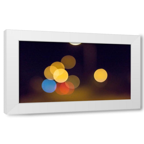 Abstract 1 White Modern Wood Framed Art Print by Lee, Rachel