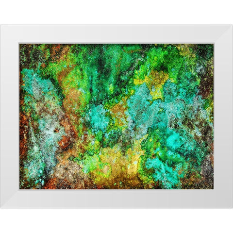 Abstract 20 White Modern Wood Framed Art Print by Lee, Rachel