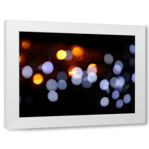 Abstract 8 White Modern Wood Framed Art Print by Lee, Rachel