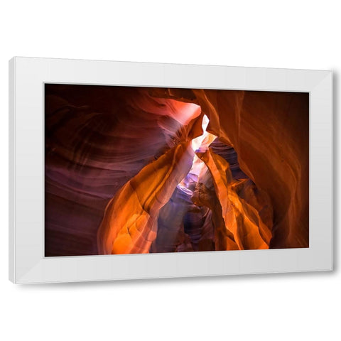 Antelope Canyon 4 White Modern Wood Framed Art Print by Lee, Rachel