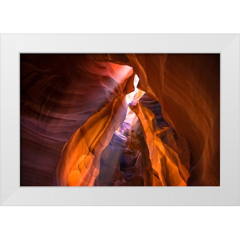 Antelope Canyon 4 White Modern Wood Framed Art Print by Lee, Rachel