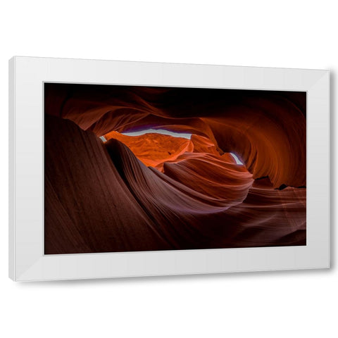 Antelope Canyon 7 White Modern Wood Framed Art Print by Lee, Rachel