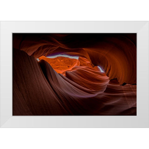 Antelope Canyon 7 White Modern Wood Framed Art Print by Lee, Rachel