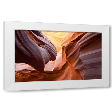 Antelope Canyon 8 White Modern Wood Framed Art Print by Lee, Rachel