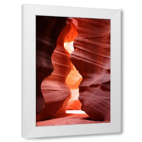 Antelope Canyon 9 White Modern Wood Framed Art Print by Lee, Rachel