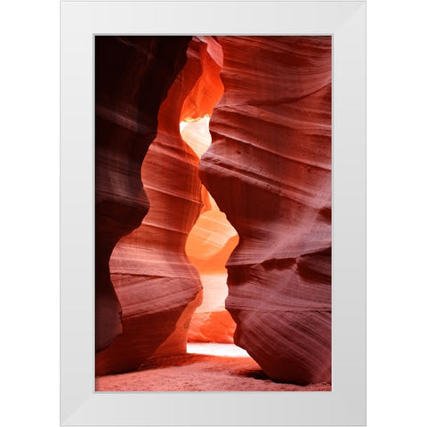 Antelope Canyon 9 White Modern Wood Framed Art Print by Lee, Rachel