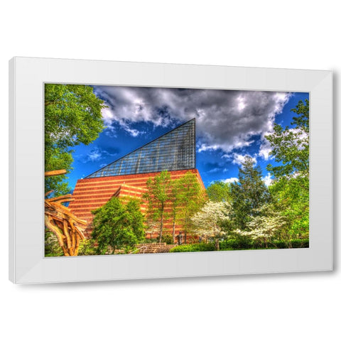 Aquarium 2 HDR White Modern Wood Framed Art Print by Lee, Rachel