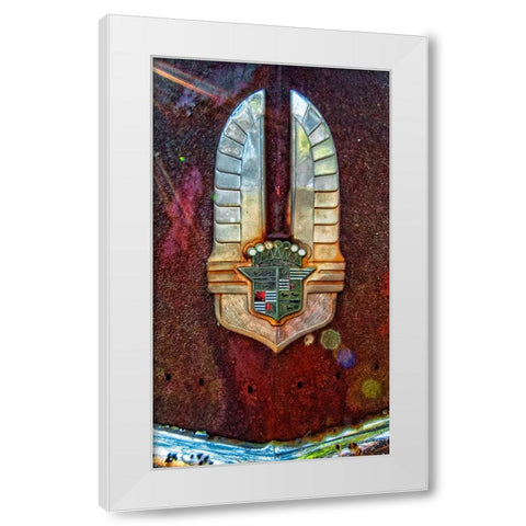 Caddy Wings White Modern Wood Framed Art Print by Lee, Rachel