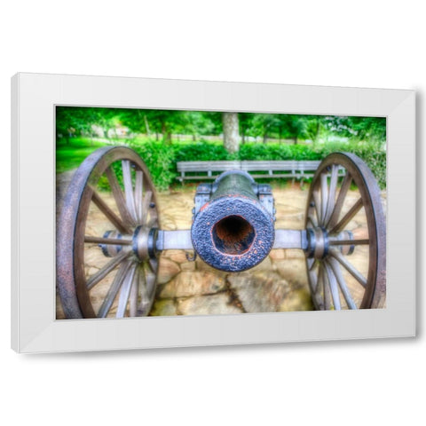 Cannon View 1 White Modern Wood Framed Art Print by Lee, Rachel