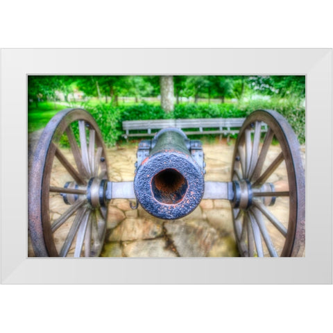 Cannon View 1 White Modern Wood Framed Art Print by Lee, Rachel