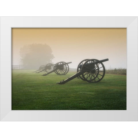 Cannon View 2 White Modern Wood Framed Art Print by Lee, Rachel