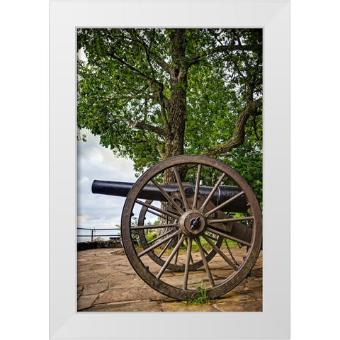 Cannon View 5 White Modern Wood Framed Art Print by Lee, Rachel