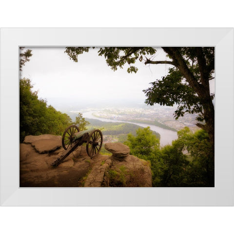 Cannon View 7 White Modern Wood Framed Art Print by Lee, Rachel
