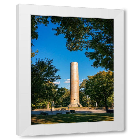 Chickamauga 12 White Modern Wood Framed Art Print by Lee, Rachel