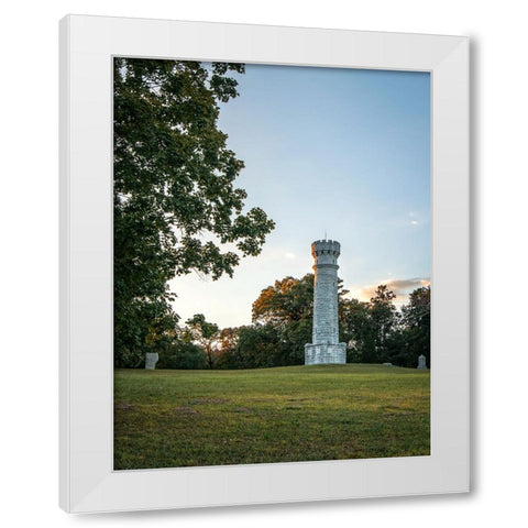 Chickamauga 5 White Modern Wood Framed Art Print by Lee, Rachel
