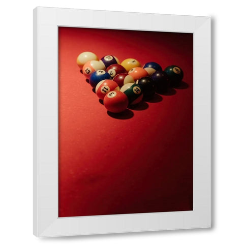 Games 1 White Modern Wood Framed Art Print by Lee, Rachel