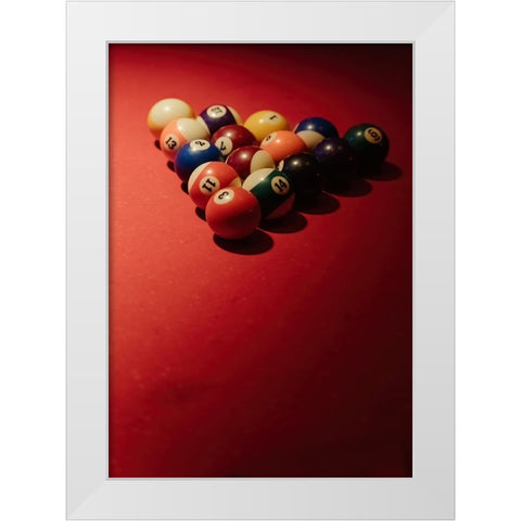 Games 1 White Modern Wood Framed Art Print by Lee, Rachel