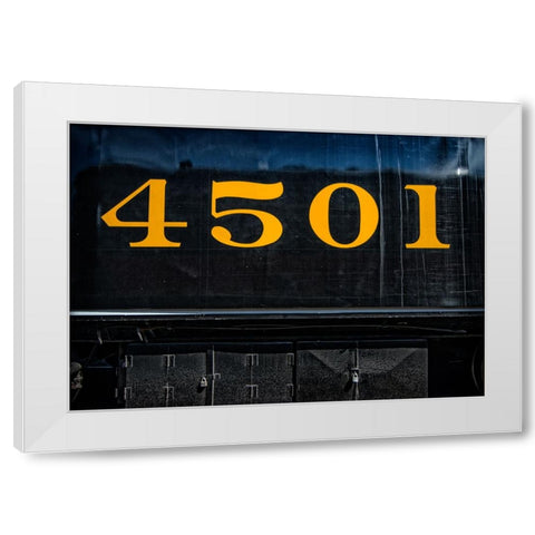 Train Detail 8 White Modern Wood Framed Art Print by Lee, Rachel
