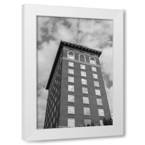 Sky Windows 2 Vertical BW White Modern Wood Framed Art Print by Malone, Will