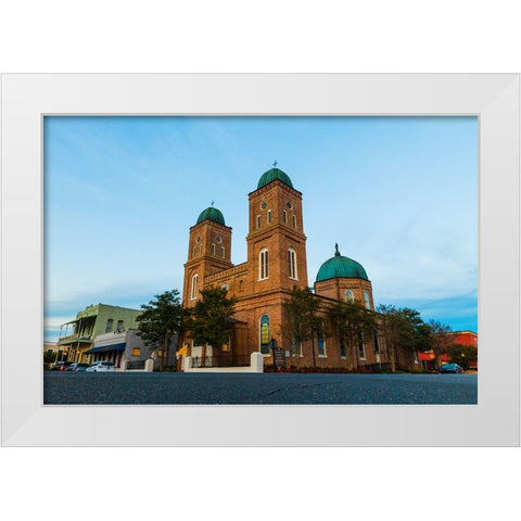 Minor Basilica 2 White Modern Wood Framed Art Print by Malone, Will