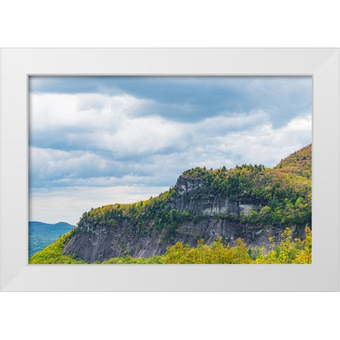Ridge 2 White Modern Wood Framed Art Print by Malone, Will