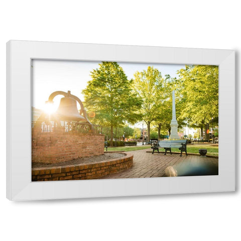 Abbeville Spring 2 White Modern Wood Framed Art Print by Malone, Will