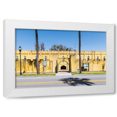 Arsenal 2 White Modern Wood Framed Art Print by Malone, Will