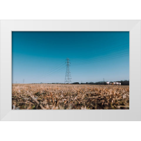 Here They Come Re-Edit White Modern Wood Framed Art Print by Malone, Will