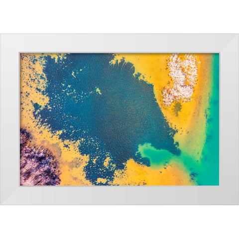 Savannah 3 White Modern Wood Framed Art Print by Malone, Will