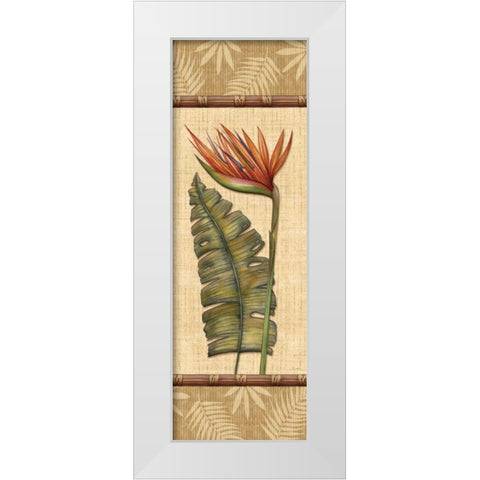 Paradisio Bouquet I White Modern Wood Framed Art Print by Audrey, Charlene