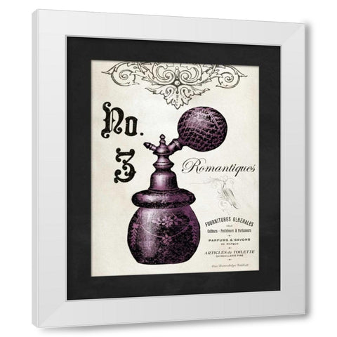 French Perfume 3 White Modern Wood Framed Art Print by Babbit, Gwendolyn