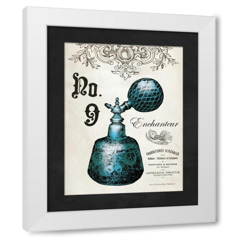 French Perfume 9 White Modern Wood Framed Art Print by Babbit, Gwendolyn