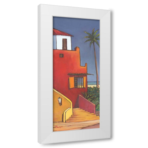 Casita I White Modern Wood Framed Art Print by Brent, Paul