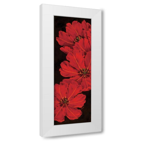 Bella Grande Tulips White Modern Wood Framed Art Print by Brent, Paul