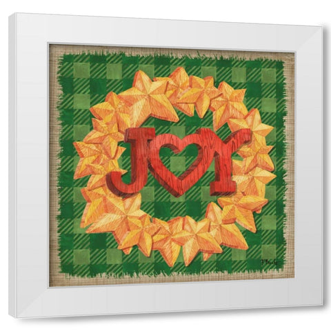 Carpentry Christmas II White Modern Wood Framed Art Print by Brent, Paul