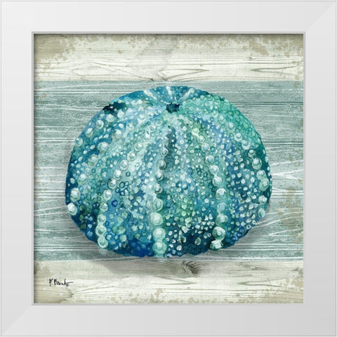 Northpoint Shells I White Modern Wood Framed Art Print by Brent, Paul