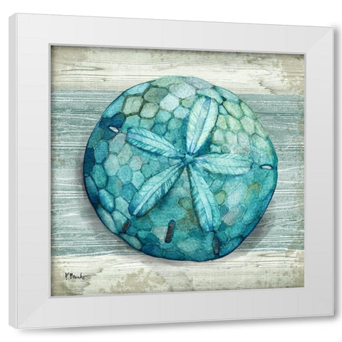 Northpoint Shells IV White Modern Wood Framed Art Print by Brent, Paul