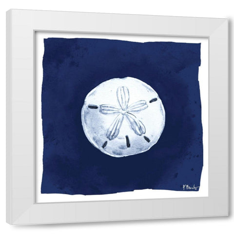 Dark Sea I White Modern Wood Framed Art Print by Brent, Paul