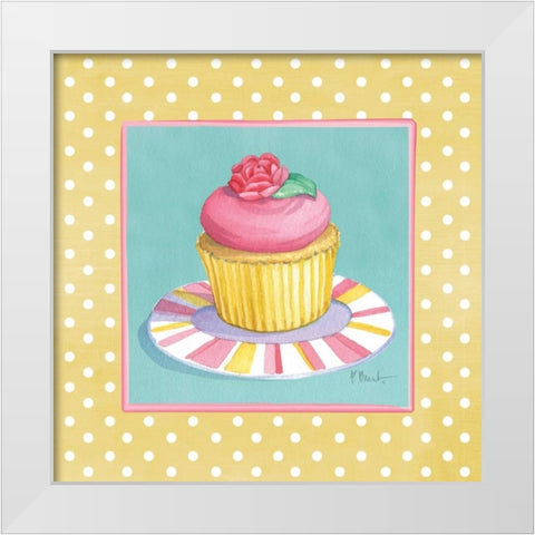 Sorority Girls I White Modern Wood Framed Art Print by Brent, Paul