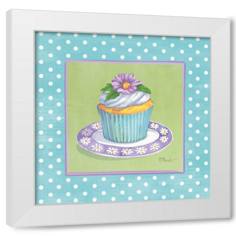 Sorority Girls II White Modern Wood Framed Art Print by Brent, Paul