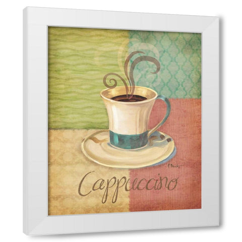 Quattro Coffee I White Modern Wood Framed Art Print by Brent, Paul