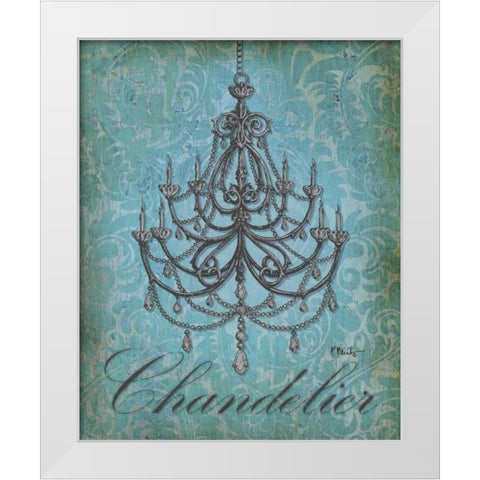 Parisian Market II White Modern Wood Framed Art Print by Brent, Paul