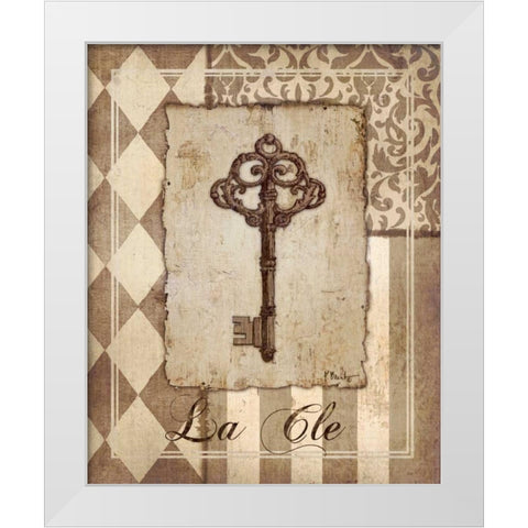 Provincial Collage III White Modern Wood Framed Art Print by Brent, Paul