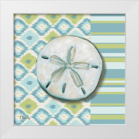 Watercolors IV White Modern Wood Framed Art Print by Brent, Paul