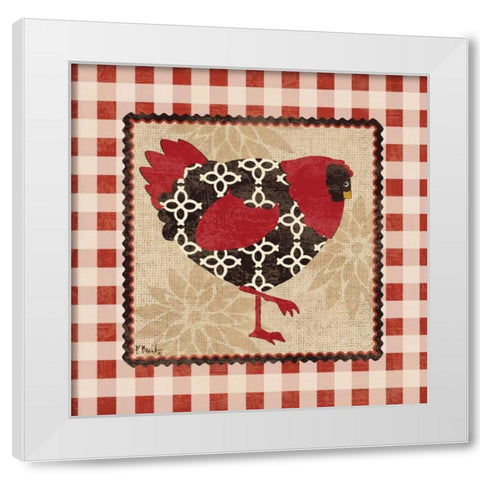 Rustic Roost I White Modern Wood Framed Art Print by Brent, Paul
