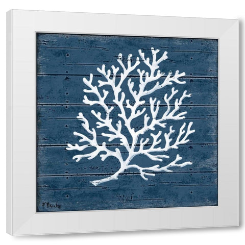 Cape Coral V White Modern Wood Framed Art Print by Brent, Paul