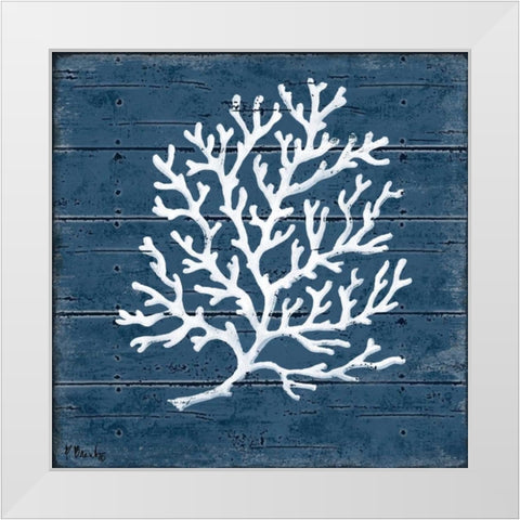 Cape Coral V White Modern Wood Framed Art Print by Brent, Paul