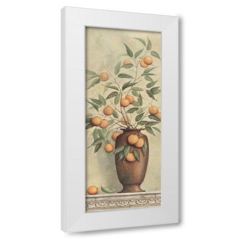 Apricotier White Modern Wood Framed Art Print by Brissonnet, Daphne